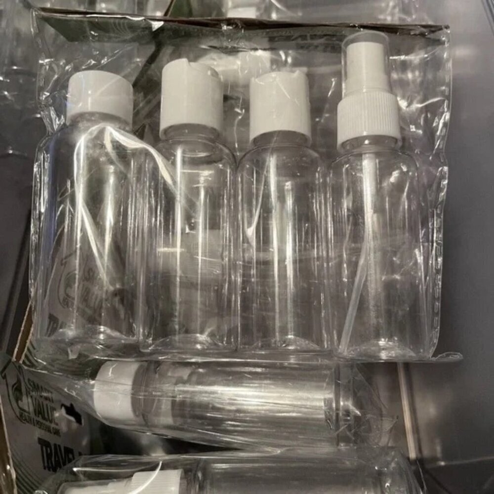 ๐3/$15๐ 4pk Travel Toiletry Containers TSA Approved - Picture 1 of 2